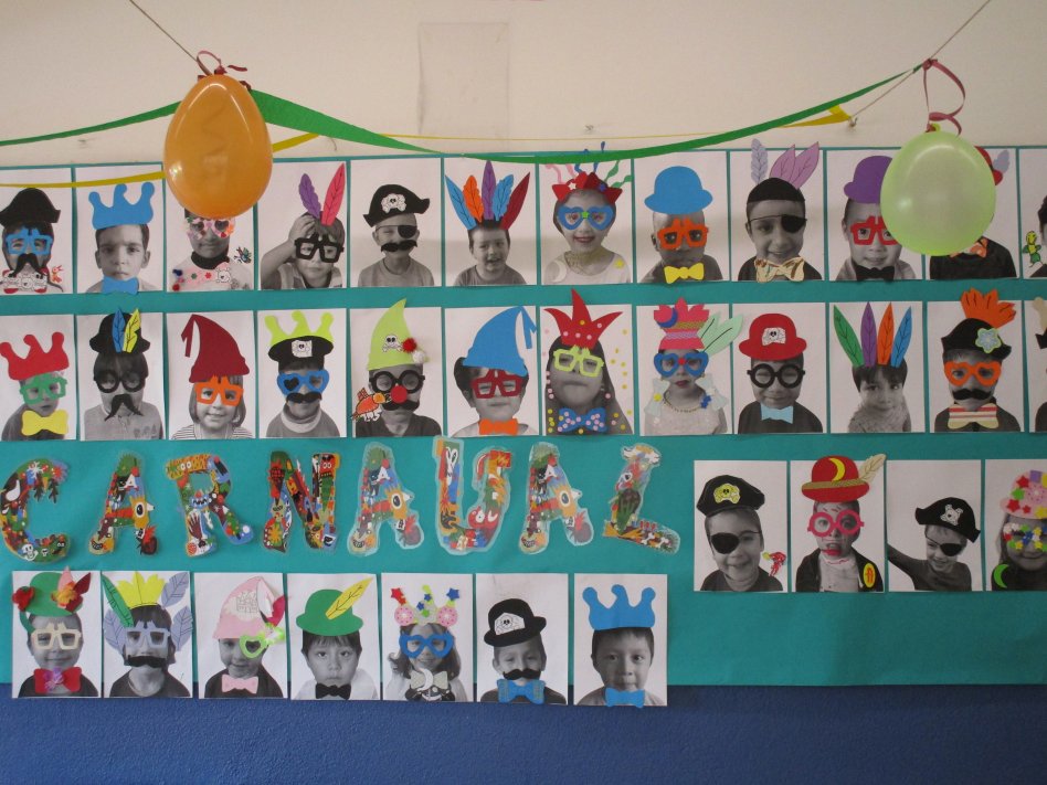 Carnestoltes a l’escola..Curs 2018-2019..